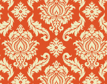 Joel Dewberry - Aviary 2 - Damask - Saffron