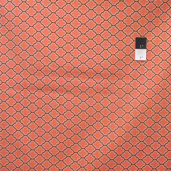 Joel Dewberry - True Colors - Lodge Lattice - Salmon