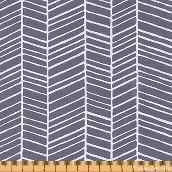 Joel Dewberry - True Colors - Herringbone - Gray