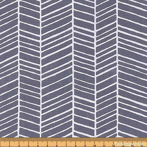 Joel Dewberry - True Colors - Herringbone - Gray