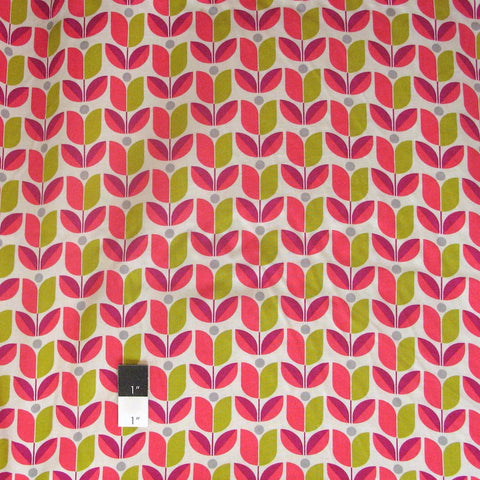 Joel Dewberry - Flora Rayon - Tulips - Poppy