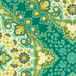 Joel Dewberry - Notting Hill Voile - Kaleidoscope - Teal