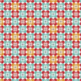 Joel Dewberry - Notting Hill - Square Petal - Poppy