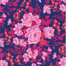 Joel Dewberry - Flora Rayon - Rose Bouquet - Orchid